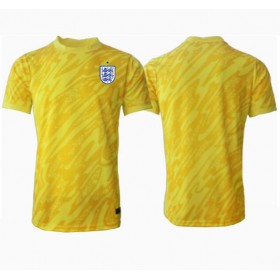 Herren Fußballbekleidung England Torwart Auswärtstrikot EM 2024 Kurzarm